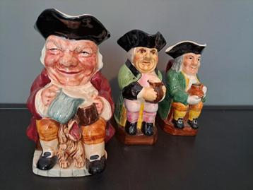 3 Vintage Engelse Thomas bierkannen, in perfecte  conditie beschikbaar voor biedingen