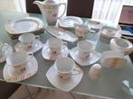 Kleurrijk 32-delig  Ontbijtset porselein in perfecte staat!, Ophalen