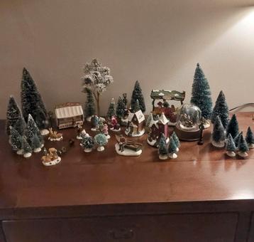 Kerstdorp spullen beschikbaar voor biedingen