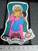 sticker Del Monte banaan bananen logo Caroline oma kat, Verzamelen, Verzenden, Zo goed als nieuw, Merk
