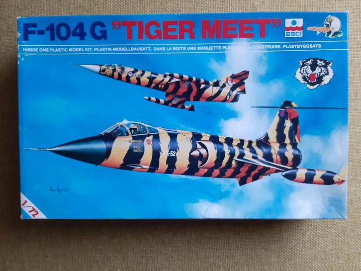 F-104G Starfighter, Hobby en Vrije tijd, Modelbouw | Vliegtuigen en Helikopters, Zo goed als nieuw, Vliegtuig, 1:72 tot 1:144