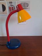 Veelkleurige tafellamp, bureaulamp, Memphis stijl, 90er, Huis en Inrichting, Lampen | Tafellampen, Ophalen of Verzenden, Gebruikt
