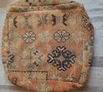Vintage berber poef, Verzenden, Zo goed als nieuw, 50 tot 75 cm, 50 tot 75 cm