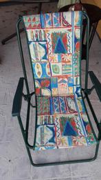 vintage klapstoel, Huis en Inrichting, Stoelen, Ophalen, Gebruikt, Eén