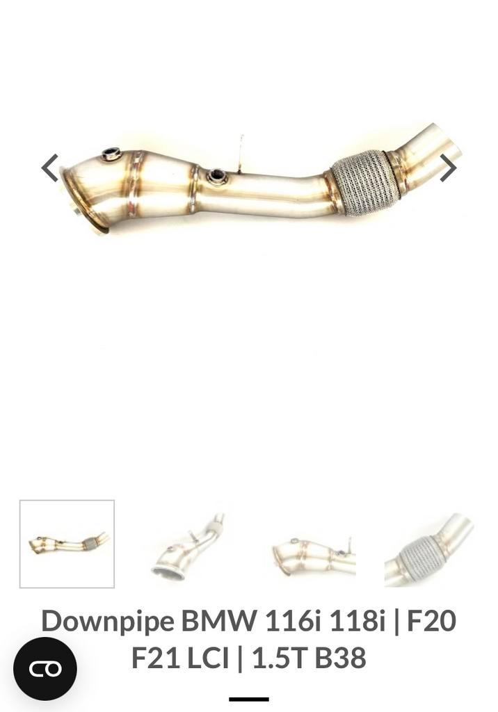 Sportcat 200 cell  BMW 1 serie LCI B38 (116i/118i), Auto-onderdelen, Uitlaatsystemen, BMW, Gebruikt, Ophalen of Verzenden