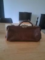 Vintage  dokterstas, Sieraden, Tassen en Uiterlijk, Tassen | Reistassen en Weekendtassen, 40 tot 60 cm, Gebruikt, Bruin, Minder dan 35 cm