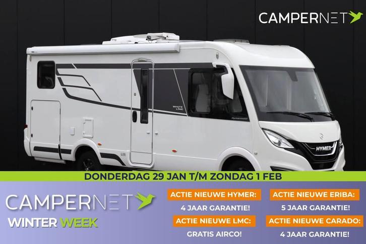 Hymer BMC-I 600 White line 170pk Automaat | E&P Levelsysteem, Caravans en Kamperen, Campers, Bedrijf, tot en met 5, Integraal