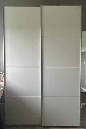 kledingkast hang leg wit 205x130x60 beschikbaar voor biedingen