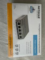 ProSAFE Unmanaged Plus Switch - GS105E - 5 Gigabit Ethernet, Ophalen of Verzenden, Nieuw