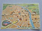 Vintage stadsplattegrond Florence jaren 60, Gelezen, Landkaart, 1800 tot 2000, Italië