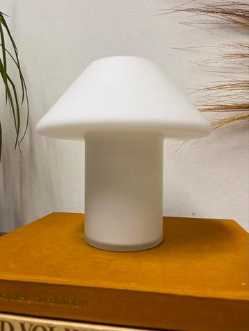 Vintage Hala Zeist Mushroom Lamp paddestoel wit Design lamp beschikbaar voor biedingen
