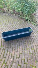 Set van 8 Elho NOA BALKONBAKKEN XL LIVING BLACK 80x20x18, Ophalen, Kunststof, Gebruikt, Minder dan 30 cm