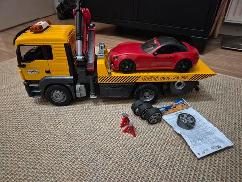 Bruder 03552 Scania Super 560R sleepwagen, Kinderen en Baby's, Speelgoed | Speelgoedvoertuigen, Zo goed als nieuw, Ophalen