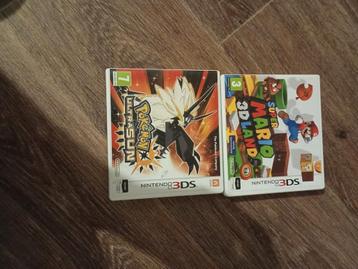 Pokemon Ultra Sun & Mario 3D World - 3DS beschikbaar voor biedingen