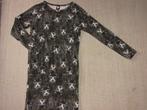 110-116 WILD poezen jurk  20,00, Ophalen of Verzenden, Zo goed als nieuw, Meisje, Jurk of Rok
