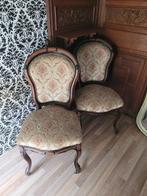 antieke stoelen op wieltjes per stuk 39.95, Antiek en Kunst, Ophalen