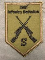 Sniper embleem Iers 28th infantry battaljon, Verzamelen, Militaria | Algemeen, Verzenden, Landmacht, Overige gebieden, Embleem of Badge