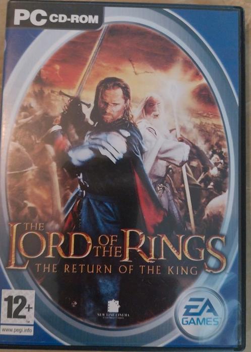 The Lord of The rings: the return of the King pc game, Spelcomputers en Games, Games | Pc, Gebruikt, 1 speler, Ophalen of Verzenden