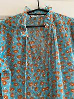 Luchtig dragend bloesje mt m Samsoe, Kleding | Dames, Blouses en Tunieken, Ophalen of Verzenden, Zo goed als nieuw, Blauw