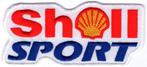 Shell Sport stoffen opstrijk patch embleem #4, Ophalen of Verzenden