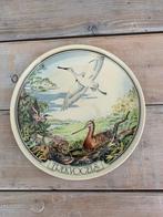 Bord wnf spaar de trekvogels. Regina porselein wb 1982, Antiek en Kunst, Ophalen