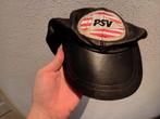Lederen pet met PSV-logo te koop, Kleding | Heren, Hoeden en Petten, Ophalen, Gedragen, One size fits all, Pet