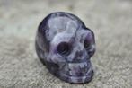 Kristallen Amethist schedel (nr 03.7), Ophalen of Verzenden, Mineraal