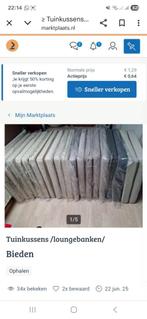 Tuinkussens/loungebanken/schuimrubber koopje, Ophalen