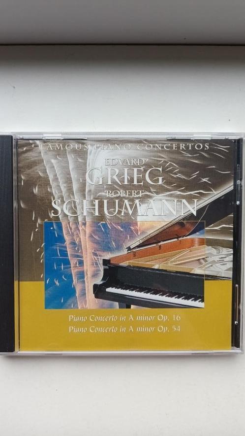 Grieg - Schumann - Pianoconcerten - Seta Tanyel, Cd's en Dvd's, Cd's | Klassiek, Zo goed als nieuw, Orkest of Ballet, Ophalen of Verzenden