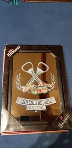 Kader met reclame spiegel bier, Verzamelen, Biermerken, Ophalen of Verzenden, Nieuw, Reclamebord, Plaat of Schild, Overige merken