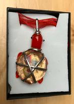 Glazen schildpadketting, Ophalen of Verzenden, Nieuw, Glas of Kristal, Dier