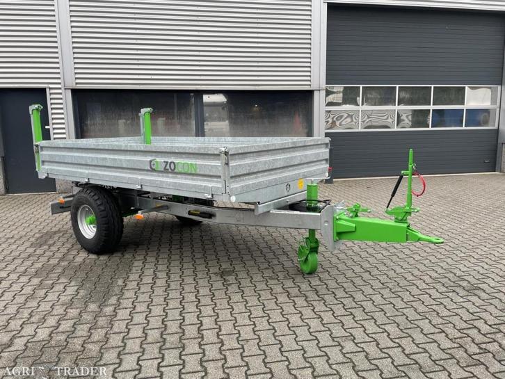 Zocon Z045 hydraulische kipper, Zakelijke goederen, Agrarisch | Werktuigen, Akkerbouw, Bollenteelt, Boomteelt, Fruitteelt, Veehouderij