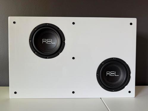 REL Habitat 1 Subwoofer (Hoogglans Wit), Audio, Tv en Foto, Luidsprekers, Gebruikt, Subwoofer, 120 watt of meer, Overige merken