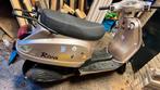 BTC Riva Champagne snorscooter 2017 opknapper blauw kenteken, Ophalen, Gebruikt, Benzine, 50 cc