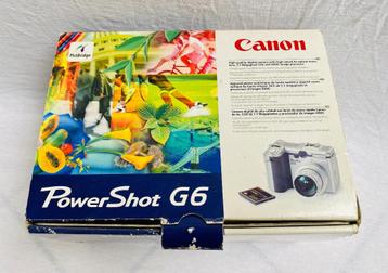 Canon Powershot G6 beschikbaar voor biedingen