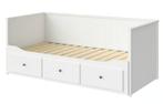 Ikea bed Hemnes wit 90x200 (180x200), Huis en Inrichting, Slaapkamer | Bedden, Ophalen, Gebruikt, 90 cm, Eenpersoons