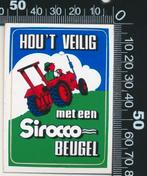 Sticker: Sirocco Beugel - Hou het veilig (2), Verzenden, Zo goed als nieuw, Bedrijf of Vereniging