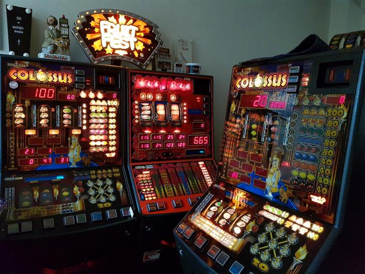 Leuke gokkast om mee te sparen., Verzamelen, Automaten | Gokkasten en Fruitautomaten, Gebruikt, Euro, Met sleutels, Ophalen of Verzenden
