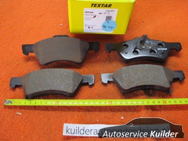 Remblokken voorzijde Chrysler Voyager IV Dodge Caravan Texta, Auto-onderdelen, Remmen en Aandrijving, Chrysler, Dodge, Nieuw, Ophalen of Verzenden