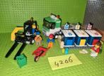 Lego recycling truck 4206, Ophalen of Verzenden, Zo goed als nieuw, Complete set, Lego