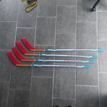 Houten IJshockeysticks - Avento - 4 stuks beschikbaar voor biedingen