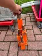 Halloween pompoen decoratie handgemaakt, Hobby en Vrije tijd, Feestartikelen, Ophalen of Verzenden, Zo goed als nieuw, Versiering