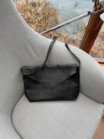 Handtas zwart leder, Ophalen of Verzenden, Zo goed als nieuw, Zwart, Leer