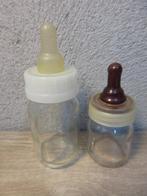Vintage glazen babyflesje, Ophalen of Verzenden, Overige typen