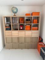 Ikea kallax eikeneffect, 182x182 cm 5x5 vakken, Ophalen, Minder dan 50 cm, Zo goed als nieuw, Minder dan 100 cm