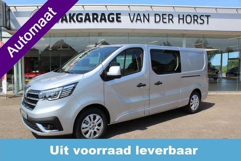 Renault Trafic 2.0-170pk dCi T29 L2H1 Luxe dubbele cabine AU, Auto's, Bestelauto's, Te koop, ABS, Achteruitrijcamera, Airconditioning