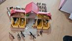 Playmobil grote paardenranch 5221, Ophalen, Zo goed als nieuw, Complete set