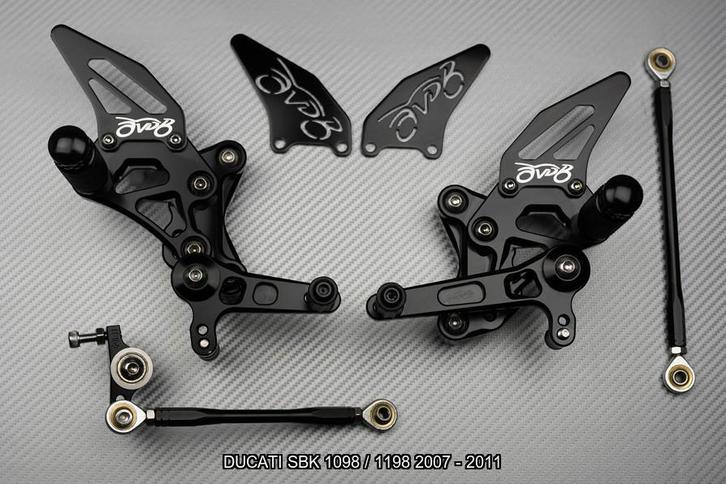 Verstelbare remschakelset DUCATI SBK 1098 / 1198 2007 2011, Motoren, Accessoires | Overige, Nieuw, Ophalen of Verzenden