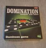 Domination Domino Spel - Tactic - Nieuwstaat, Hobby en Vrije tijd, Gezelschapsspellen | Bordspellen, Drie of vier spelers, Ophalen of Verzenden