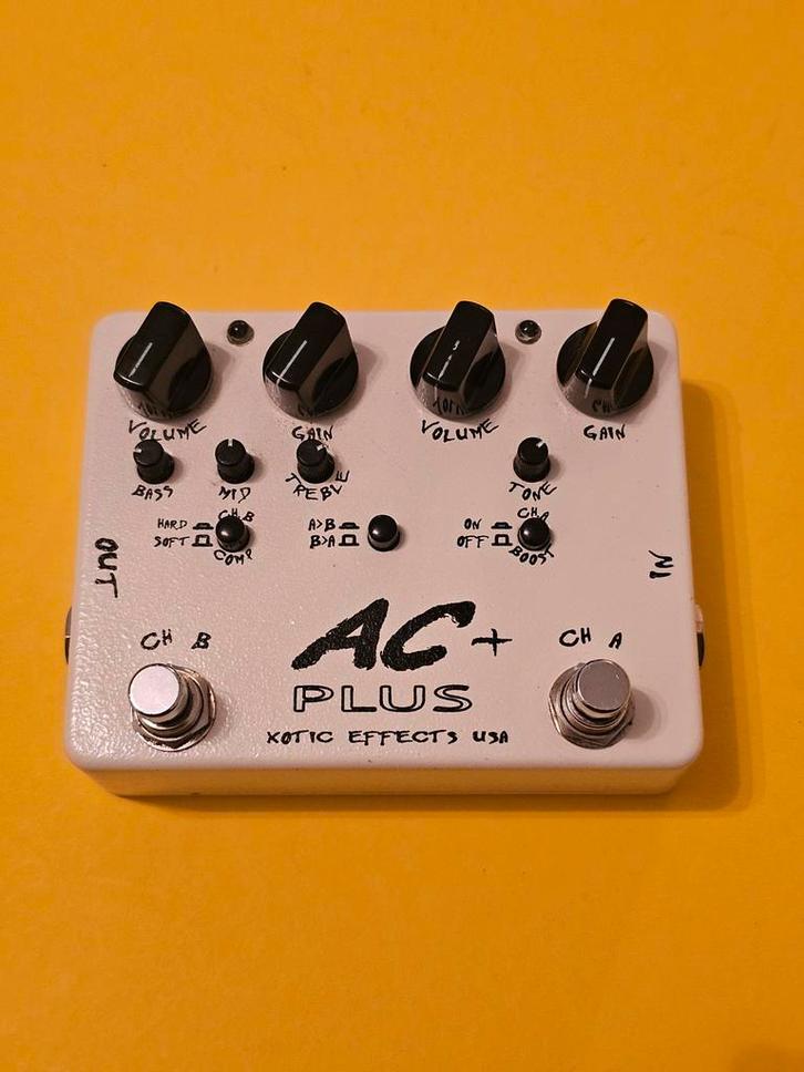 Xotic Effects AC Plus Overdrive, Muziek en Instrumenten, Effecten, Zo goed als nieuw, Distortion, Overdrive of Fuzz, Ophalen of Verzenden